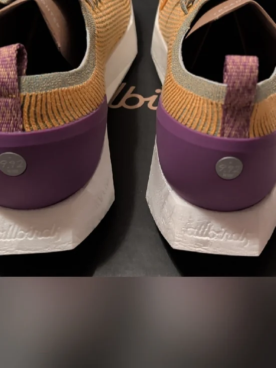 Allbirds Tree Flyer Thrive Yellow & Blizzard White Size 13 NIB - Picture 4 of 8